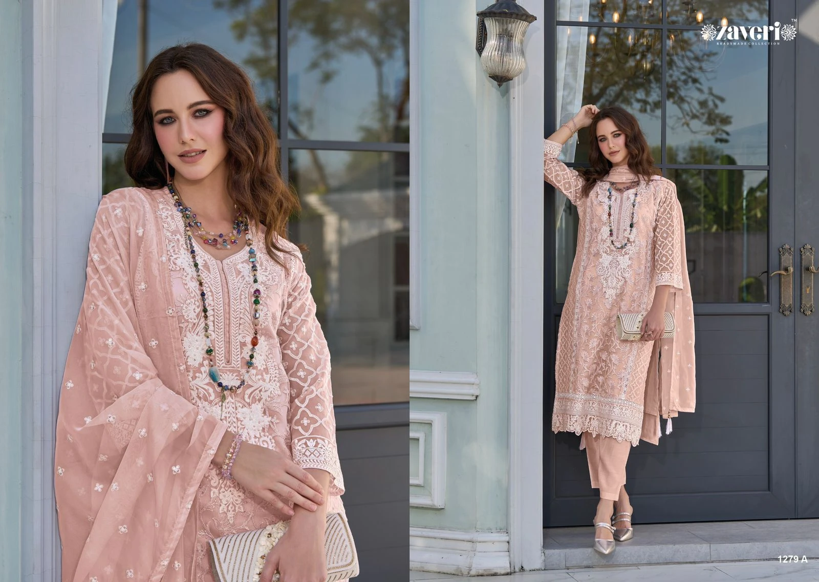 Zaveri Femina Vol 2 Color Edition Soft Organza Wholesale Fancy Readymade Salwar Suit Catalog — Wholesale Readymade Suit, MPA wholesale from Surat - Gallery Image 4